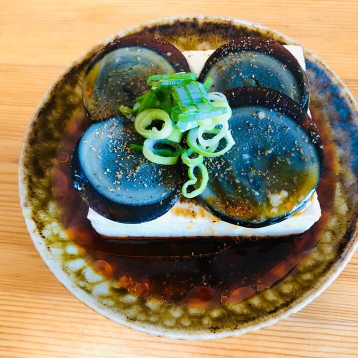ピリ辛!☆ピータン豆腐